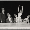 Elaine Dunn [center] and unidentified others in the 1961 tour of Bye Bye Birdie