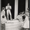 Jesse Pearson [center] and unidentified others in the 1961 tour of Bye Bye Birdie