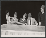 Elaine Dunn [left] and unidentified others in the 1961 tour of Bye Bye Birdie