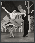 Gretchen Wyler and Dick Patterson in the 1961 tour of Bye Bye Birdie