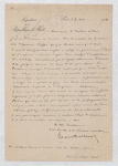 2 Letters concerning the "Peters affair"