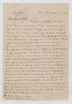 Louis Audain. Chargé d'Affaires to J. N. Léger, Secretary of State (through May 12) and Enoch Desert his successor