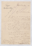 Some letters concerning trade of agricultural goods and non-recognition of the new Haitian government (President Zamor)