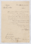 Some letters concerning trade of agricultural goods and non-recognition of the new Haitian government (President Zamor)