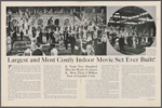 2-page spread from souvenir program for the motion picture Sally.