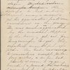Hawthorne, Una, ALS to. Apr. 10[-11], 1857.