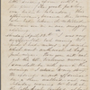 Hawthorne, Una, ALS to. Apr. 12, 1857.