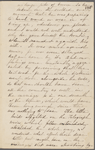 Hawthorne, Una, AL (incomplete) to. [May 26, 1857].