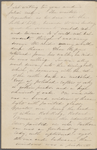 Hawthorne, Una, AL (incomplete) to. [Jul. 5] - Jul. 6, [1857].