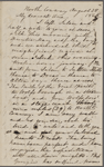 Hawthorne, Una, ALS to. Aug. 28, 1860.