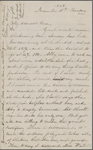 Hawthorne, Una, ALS to. Dec. 11, [1862].