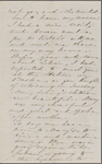 Hawthorne, Una, ALS to. Jan. 21, [1863].