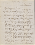 Hawthorne, Una, ALS to. Aug. 12, [1863].