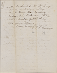 Hawthorne, Una, ALS to. Aug. 12, [1863].