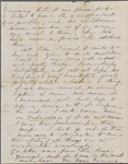 Hawthorne, Una, ALS to. Aug. 14-15, [1863].