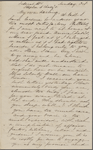 Hawthorne, Una, AL (incomplete) to. Oct. [1863].