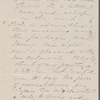 Hawthorne, Una, ALS to. [Dec. 17, 1863?].
