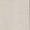 Hawthorne, Una, AL (incomplete) to. Friday eve, [1863].