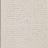 Hawthorne, Una, AL (incomplete) to. Friday eve, [1863].