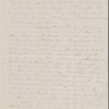 Hawthorne, Una, AL (incomplete) to. Friday eve, [1863].