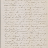 Hawthorne, Una, ALS to. [Sep.] 5-6, [1863]. 