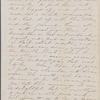 Hawthorne, Una, ALS to. [Sep.] 5-6, [1863]. 