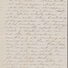 Hawthorne, Una, ALS to. [Sep.] 5-6, [1863]. 