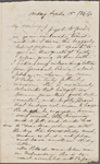 Hawthorne, Una, ALS to. Sep. 15, 1864. 