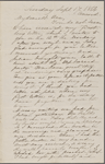 Hawthorne, Una, ALS to. Sep. 17, 1864. 