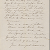 Hawthorne, Una, ALS to. Sep. 17, 1864. 