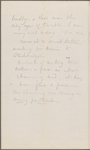 Hawthorne, Una and Rose, ALS to. Oct. 21, 1864. 