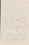 Hawthorne, Una, ALS to. Sep. 15, 1865.