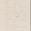 Hawthorne, Una, ALS to. Sep. 15, 1865.