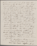 Hawthorne, Una, ALS to. Oct. 28, 1865.