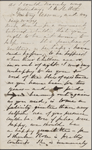 Hawthorne, Una, ALS (incomplete) to. Dec. 17, 1865.