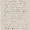 Hawthorne, Una, ALS to. Jan. 19, 1866.