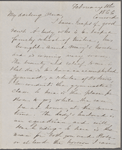 Hawthorne, Una, AL (incomplete) to. Feb. 1, 1866.