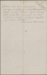 Hawthorne, Una, ALS to. Mar. 29, 1866.