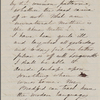 Hawthorne, Una, ALS to. Sep. 13, 1866.
