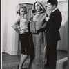 Lynn Kevin, Jean Shepherd, and Jack Betts in the stage production Banquet for the Moon