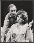 Rip Torn and Estelle Parsons in the Joseph Papp Public Theatre stage production Barbary Shore