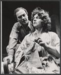 Rip Torn and Estelle Parsons in the Joseph Papp Public Theatre stage production Barbary Shore