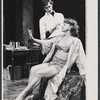 Lenny Baker and Estelle Parsons in the Joseph Papp Public Theatre stage production Barbary Shore