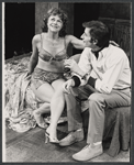 Estelle Parsons and Lenny Baker in the Joseph Papp Public Theatre stage production Barbary Shore