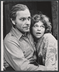 Rip Torn and Estelle Parsons in the Joseph Papp Public Theatre stage production Barbary Shore