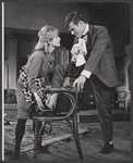 Penny Fuller and Robert Redford in the stage production Barefoot in the Park