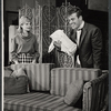 Penny Fuller and Robert Redford in the stage production Barefoot in the Park