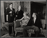 Kurt Kasznar, Mildred Natwick, Penny Fuller, and Robert Redford in the stage production Barefoot in the Park
