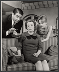 Kurt Kasznar, Mildred Natwick, and Penny Fuller in the stage production Barefoot in the Park