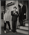 Penny Fuller, Kurt Kasznar, and Robert Redford in the stage production Barefoot in the Park